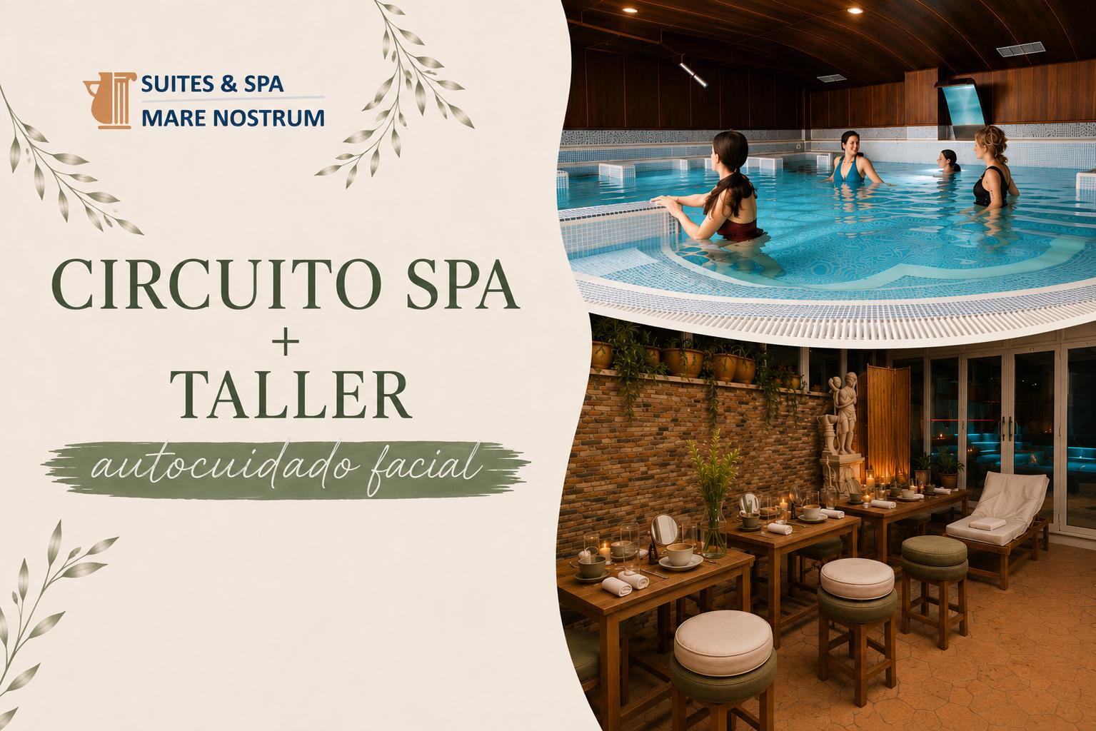 CIRCUITO SPA+TALLER AUTOCUIDADO FACIAL