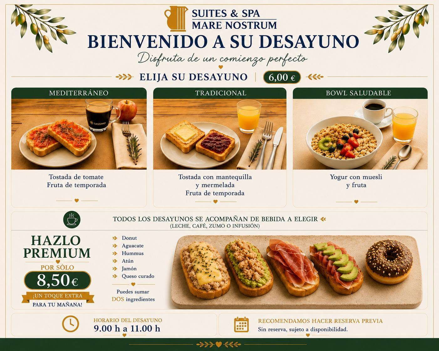 Desayuno Premium