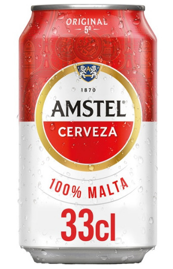 Bote de cerveza con Alcohol