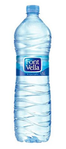 Refresco: Botella de Agua Grande