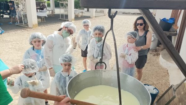 Visita granja quesería