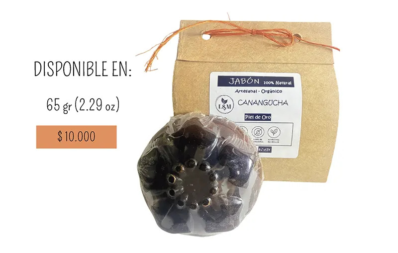 Jabón de Canangucha – Artesanal y Orgánico Natural