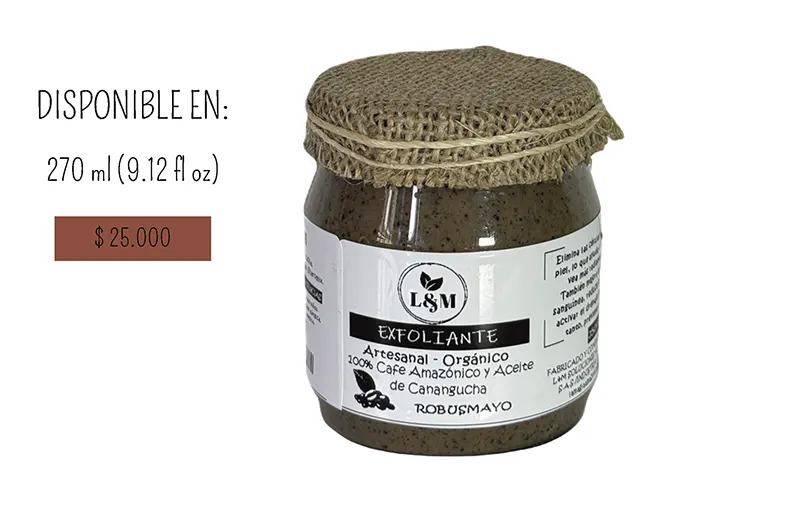 Exfoliante de Café Amazónico – Piel Radiante