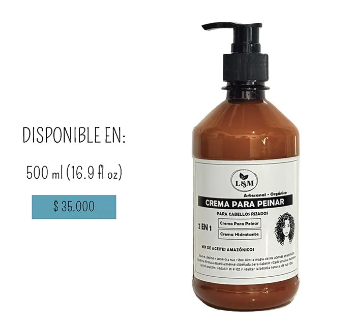 Definición y Nutrición – Crema para Peina Rizos