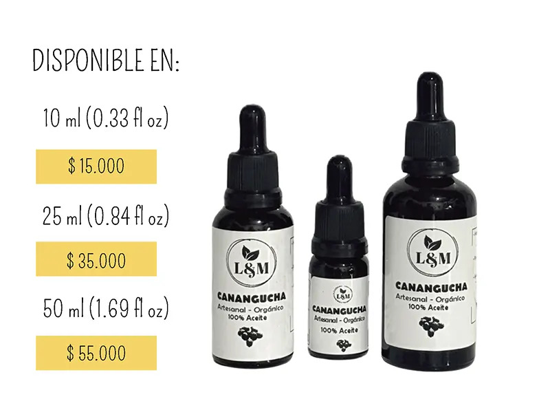 Aceite de Canangucha / Aguaje 100% Puro Natural y Vegano