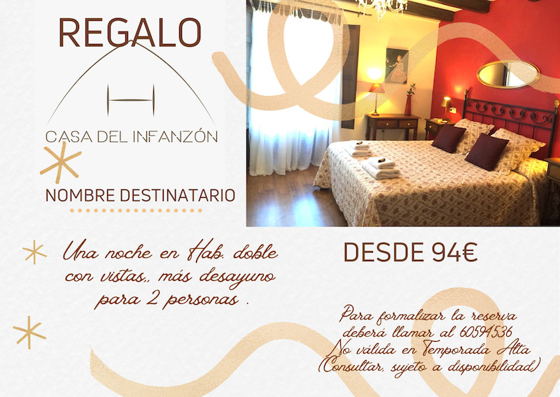 Tarjeta regalo Hab. con Vistas
